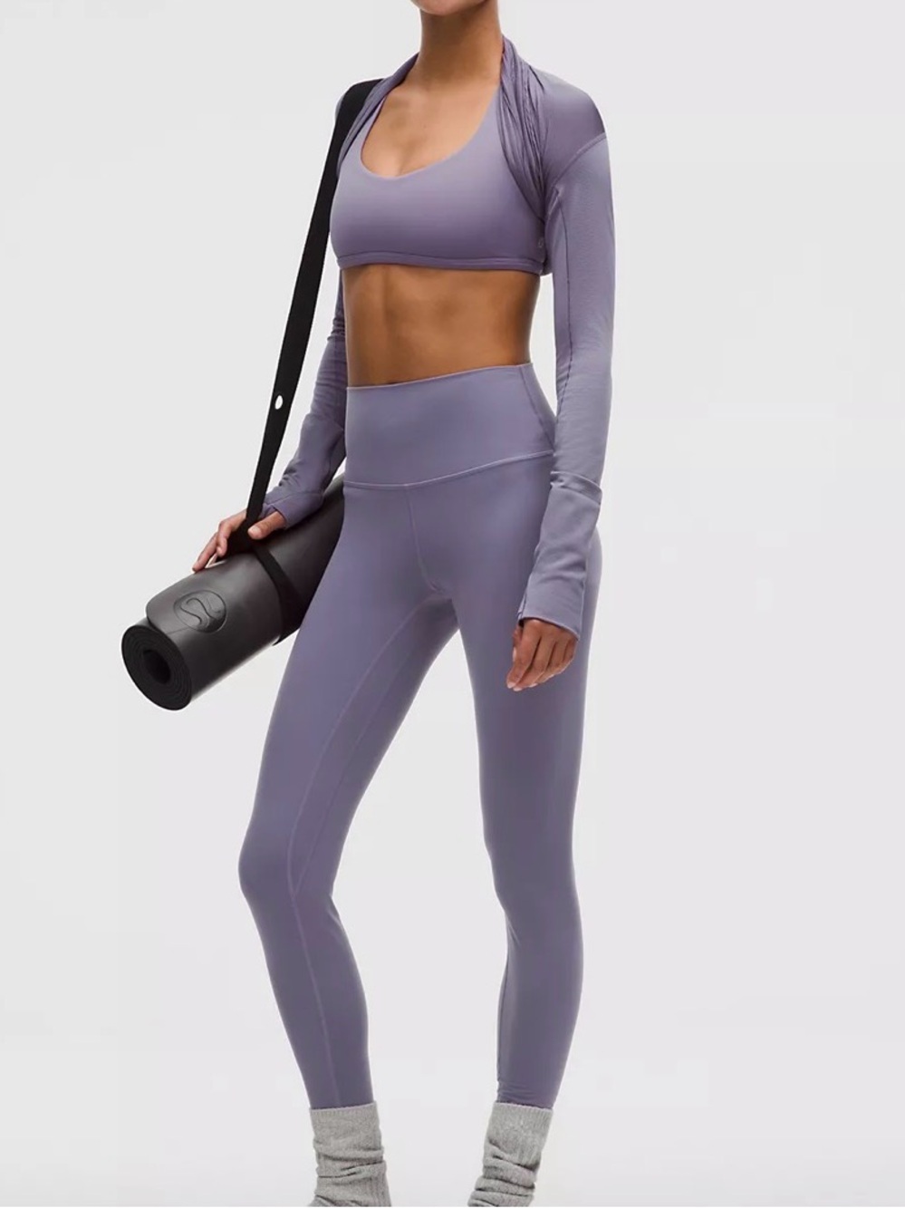 Lululemon grape mist High-Rise Lavender Active Leggings